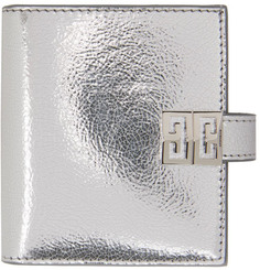 Маленький серебряный кошелек 4G Givenchy
