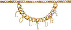 Ремень с золотой цепочкой и подвесками Versace Jeans Couture