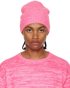 Розовая кашемировая шапка Dries Van Noten