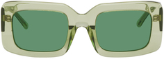 Зеленые солнцезащитные очки Linda Farrow Edition Jorja The Attico