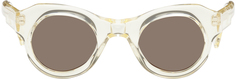 Бежевые солнцезащитные очки L1 Kuboraum