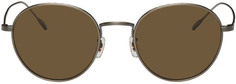 Серебряные солнцезащитные очки Альтаир Oliver Peoples