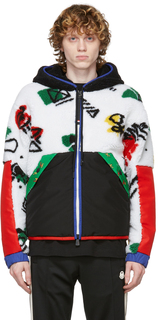 3 Moncler Grenoble Разноцветная куртка с капюшоном Moncler Genius