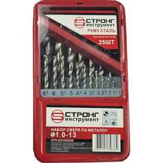 Набор сверл по металлу Strong