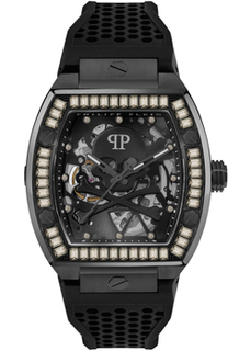 fashion наручные мужские часы Philipp Plein PWBAA1923. Коллекция The Skeleton