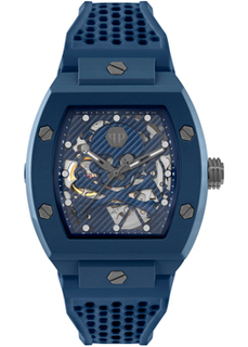 fashion наручные мужские часы Philipp Plein PWVBA0323. Коллекция The Skeleton