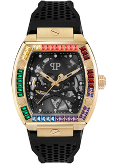 fashion наручные мужские часы Philipp Plein PWBAA1623. Коллекция The Skeleton