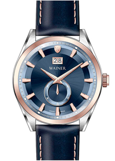 Швейцарские наручные мужские часы Wainer WA.17100B. Коллекция Classic