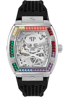 fashion наручные мужские часы Philipp Plein PWBAA1423. Коллекция The Skeleton