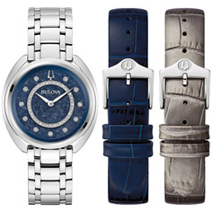 Японские наручные женские часы Bulova 96X160. Коллекция Duality