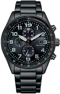 Японские наручные мужские часы Citizen CA0775-79E. Коллекция Eco-Drive