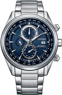Японские наручные мужские часы Citizen AT8260-85L. Коллекция Radio Controlled