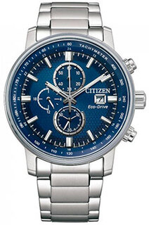 Японские наручные мужские часы Citizen CA0840-87L. Коллекция Eco-Drive