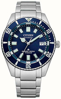 Японские наручные мужские часы Citizen NB6021-68L. Коллекция Super Titanium
