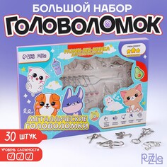 Металлическая головоломка 30 шт Puzzle