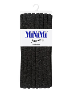 Гетры женские mini scaldamuscolo var. 5 480 (лапша) nero melange Minimi