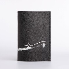 Обложка для паспорта, цвет черный NO Brand