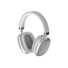 Наушники беспроводные sy-bt 1632, полноразмерные, микрофон, bt5.3, aux, 400мач, серебристые NO Brand