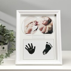 Фоторамка 10х15 см с штемп.подушкой NO Brand
