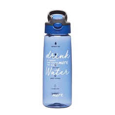 Бутылка для воды, 800 мл, с поильником и подвесом, 25 х 7.5 см NO Brand