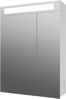 Зеркальный шкаф 60x82 см белый глянец L Dreja Uni 99.9001
