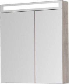 Зеркальный шкаф 70x80 см дуб кантри L Dreja Max 77.9008D