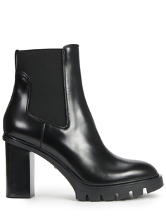 Ботильоны кожаные Santoni