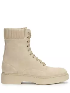 Ботинки замшевые Santoni