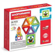 Конструкторы Конструктор Magformers Магнитный Basic Plus Set 27 деталей