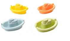 Игрушки для ванны Viking Toys Набор лодочек Ecoline 10 см