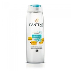 Косметика для мамы Pantene Легкий питательный шампунь Aqua Light для тонких склонных к жирности волос 250 мл