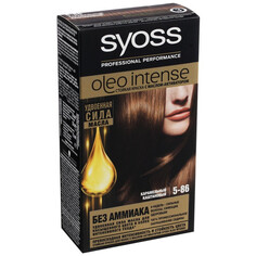 Косметика для мамы Syoss Oleo Intense Краска для волос 5-86 Карамельный каштановый