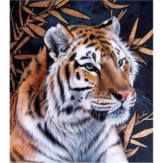 Картины по номерам Котеин Картина по номерам Тигр 30х30 см