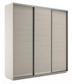 Шкаф-купе 3-х дверный Экспресс Элемент трио Ясень шимо светлый 2100 Bravo