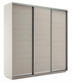 Шкаф-купе 3-х дверный Экспресс Элемент трио Ясень шимо светлый 1800 Bravo