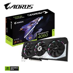 Видеокарта Gigabyte RTX4060 ELITE 8GB (GV-N4060AORUS E-8GD)