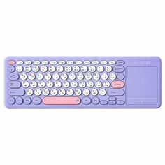 Клавиатура беспроводная Olmio WK-35 (пурпурный)