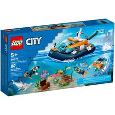 LEGO City Исследовательская водолазная лодка 60377