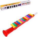 Музыкальный инструмент Наша игрушка Мелодика, 13 клавиш, в ассортименте, коробка