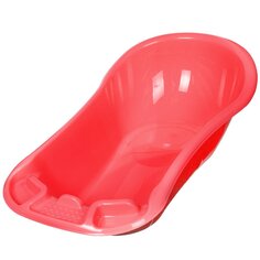 Ванна детская пластик, 51х101 см, красная, Dunya Plastik, 12001