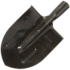 Лопата штыковая, рельсовая сталь, 1.48х210х290 мм, МЛШЗ, Графит, 0.66 кг