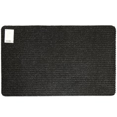 Коврик грязезащитный придверный, 50х80 см, прямоугольный, резина, черный, Soft, ComeForte, XTS-1004