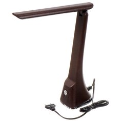 Светильник настольный 8 Вт, коричневый, Ultraflash, UF-733 C10, 14944, 3 уровня яркости