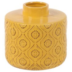 Ваза керамика, настольная, 16х15 см, Горчица, Y6-10152