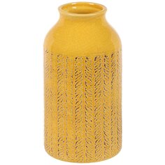 Ваза керамика, настольная, 23х12 см, Горчица, Y6-10150
