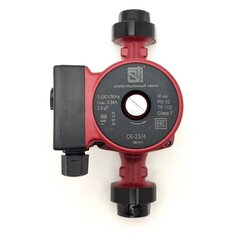 Насос циркуляционный, STI, 1 , 1.2 м, 79 Вт, диаметр 25 мм, максимальный напор 4 м, 2.4 м³/ч, CR 25/4-180