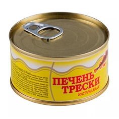 Печень трески Штурвал 120 г