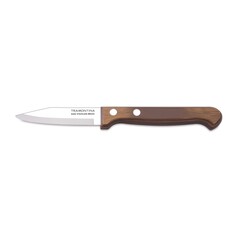 Нож овощной Tramontina Polywood деревянная ручка 8 см
