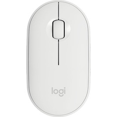 Компьютерная мышь Logitech Pebble M350 белый 910-005716