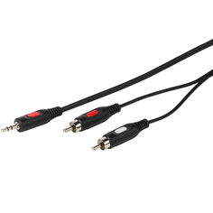 Кабель Vivanco 46030 3,5 mm jack - 2RCA 1,5 м